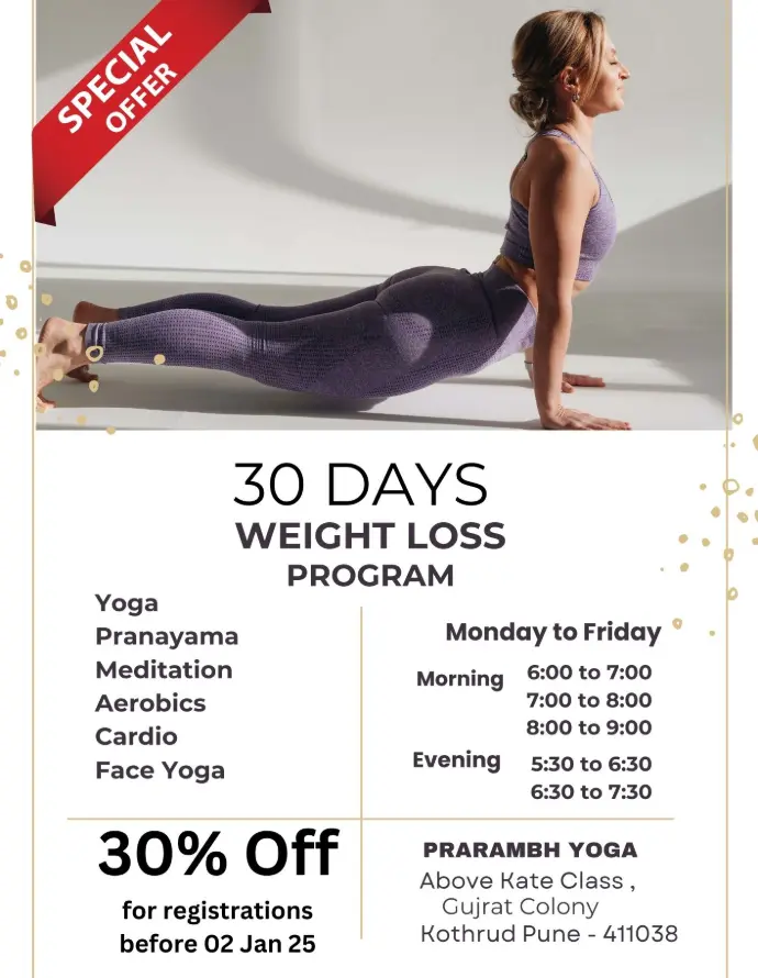 30 days weightloss challenge