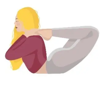 Dhanurashan for PCOD treament